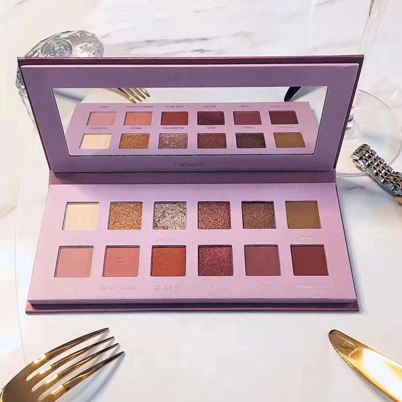 Fanse eye shadow highlighter blush eyebrow pencil eyeliner makeup set waterproof long-lasting fast hand pregnant women net red