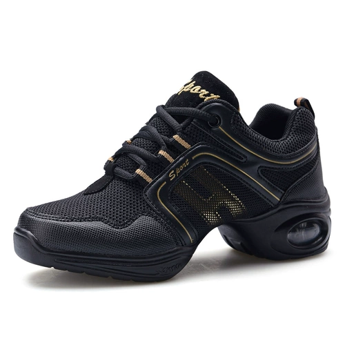 Демисезонная дышащая танцующая обувь, из натуральной кожи, мягкая подошва