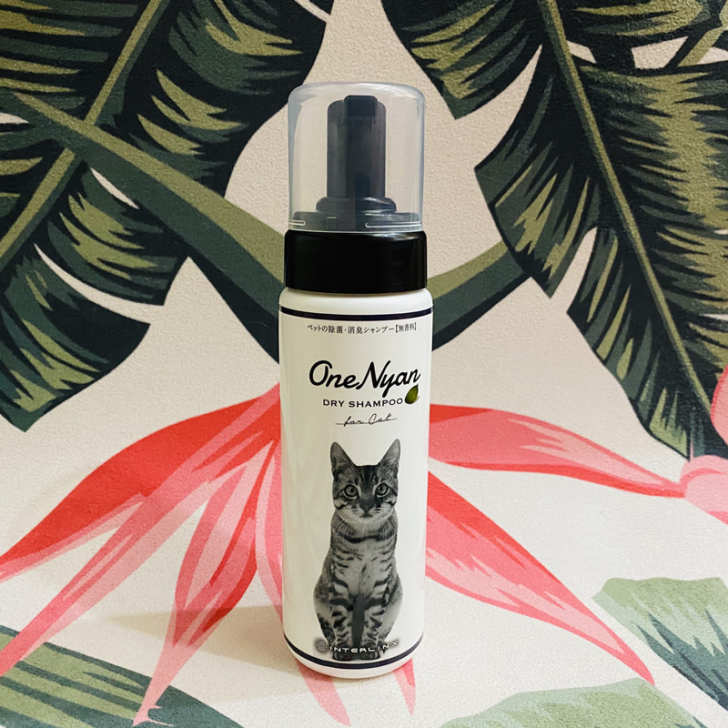 INTERLINX Japan imported OneNyan cat and dog body cleaning disposable shampoo sterilization foam deodorant