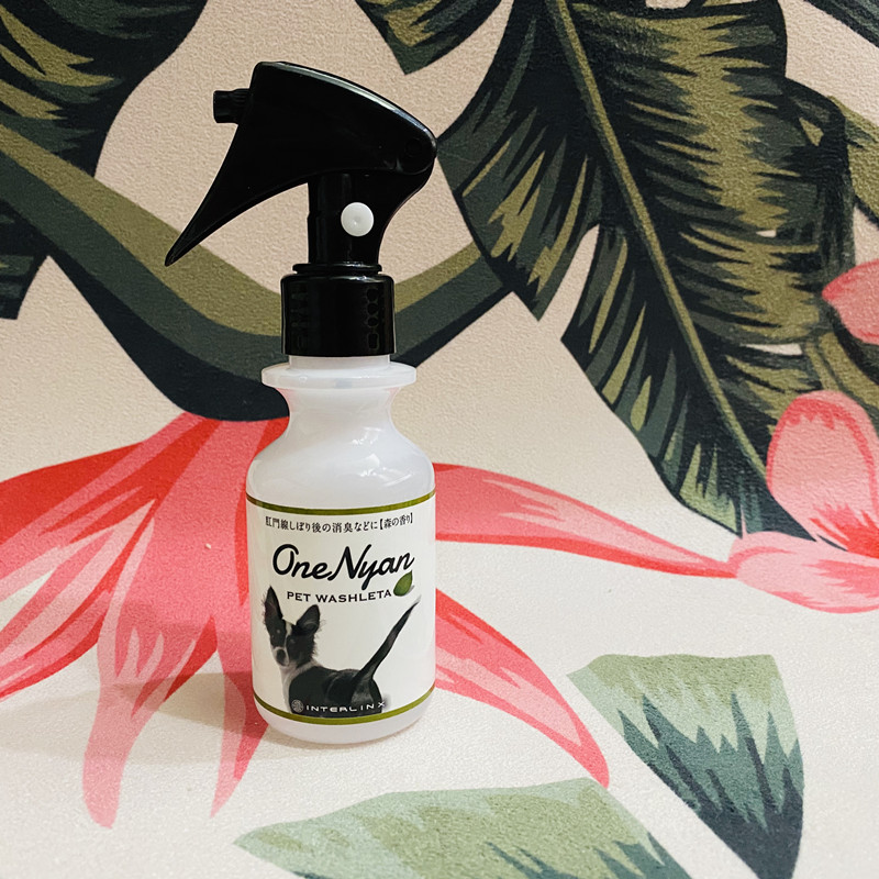 INTERLINX Japan OneNyan pet anal glands Deodorant Spray Cat Dog Deodorant Body Odor Anti-inflammatory Cleanser 