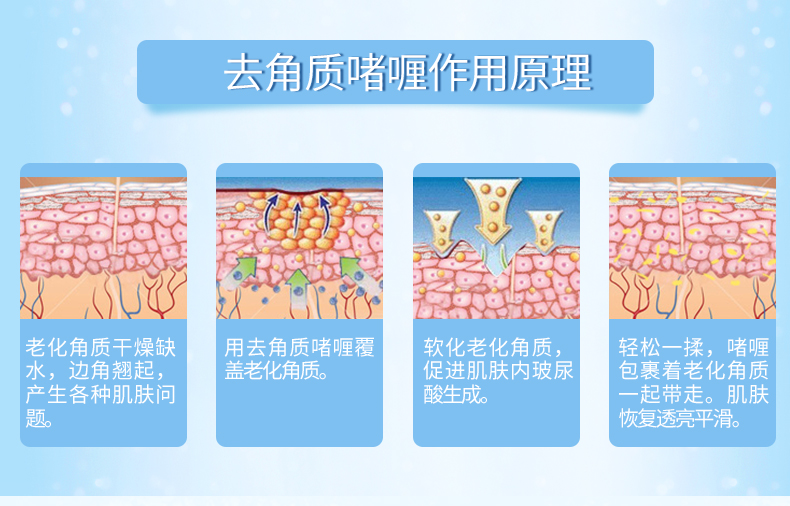 Han Shuixian Tẩy tế bào chết tẩy tế bào chết cho nam và nữ Body Facial Gel làm sạch sâu tay và tẩy tế bào chết mụn đầu đen tẩy tế bào chết mặt