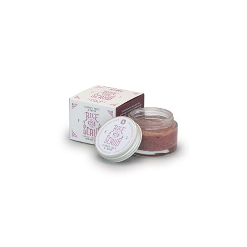 Dầu thảo dược thiên nhiên Campuchia Bodia tẩy tế bào chết mặt hoa nhài gạo & hoa hồng 50g tẩy tế bào chết cosrx