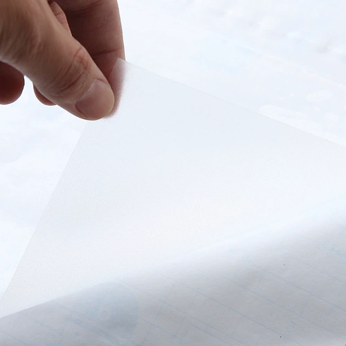 Самоклеющаяся прозрачная матовая книжная обложка для школьников, водонепроницаемый защитный чехол, DIY, увеличенная толщина, 16 карат