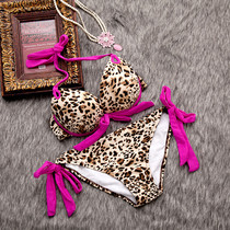 Retro European and American famous bikini swimsuit split swimsuit beach bikini swimsuit split swimsuit Black