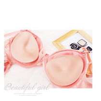 Breathable Swimsuit Sponge Thickening Sports Lingerie Bra Pad Small Chest Bikini Coalest Toerase Chest Vest Inserts