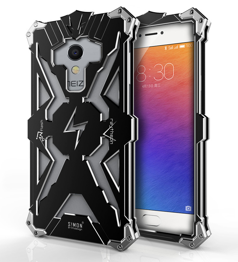 SIMON THOR Aviation Aluminum Alloy Shockproof Armor Metal Case Cover for MEIZU MX6 | MEIZU MX5 | MEIZU MX4 Pro