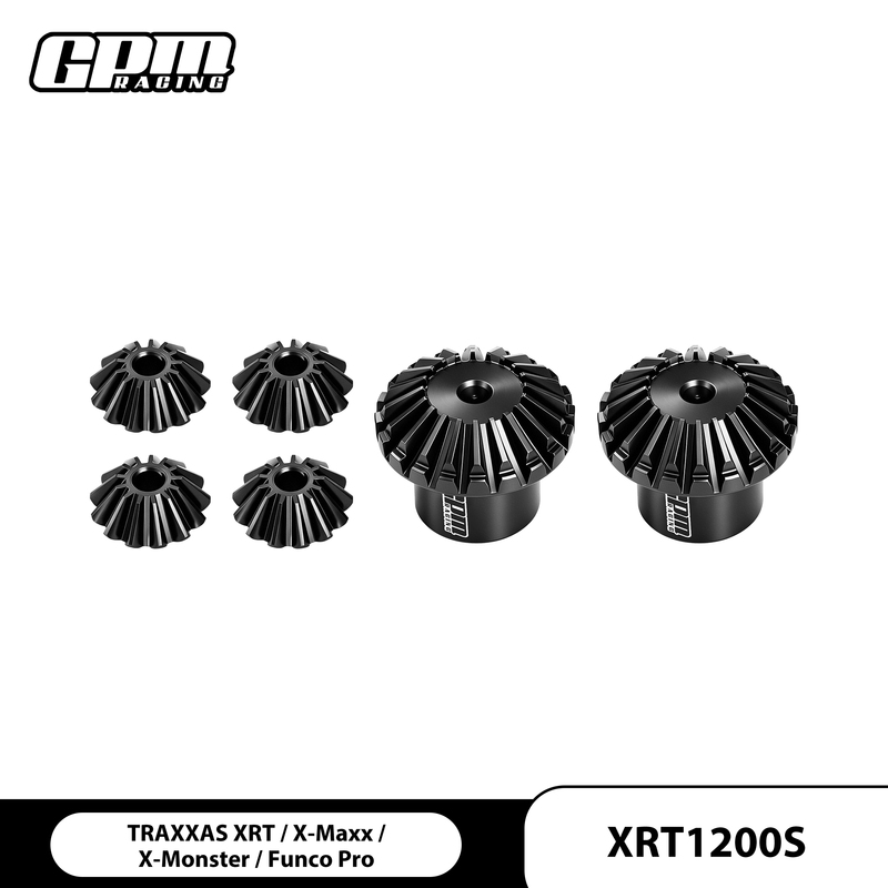 Traxxas Xrt X-Maxx 6S/8S Medium Carbon Steel Front/Middle/Rear Differential Internal Large and Small Bevel Gears Traxxas Xrt X-Maxx 6S/8S Medium Carbon Steel Front/Middle/Rear Differential Internal Large and Small Bevel Gears
