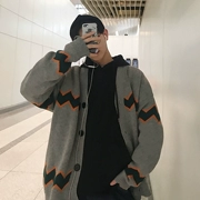 Áo len len bé trai Spore Jun phiên bản màu Hàn Quốc phù hợp với học sinh mùa xuân và mùa thu 2018 áo len dệt kim mới