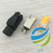 Taiwan RJ45 Industrial grade crystal head Ethernet plug EtherCAT SM-RJ45H-8P PROFINET