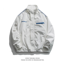 Chunqiu Guochao High Sensation Oversize Baseball Uniform Mens Loose Big Code American Couple Coats Trend Jacket Man