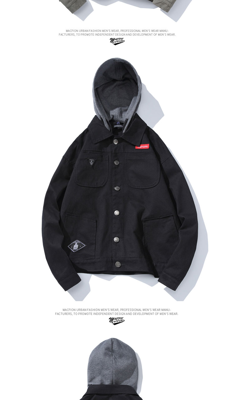 Blouson homme      manches longues en Coton - Ref 3116021 Image 23
