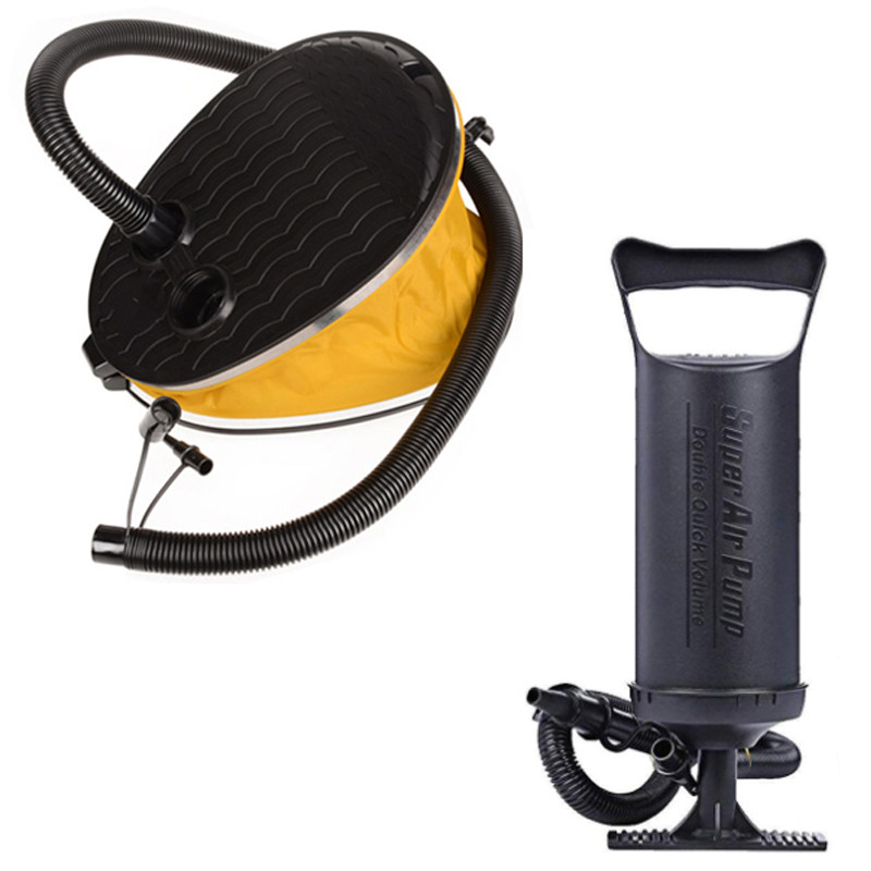 Foot-stepped cheering machine portable hand-pulling pump swimming ring inflatable tool PVC product inflators 