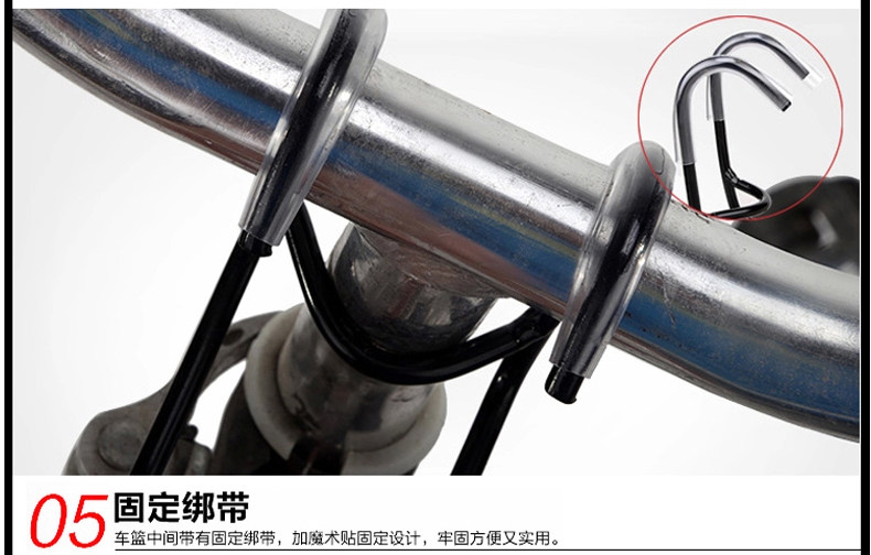 Panier pour vélo en toile - Ref 2266012 Image 15