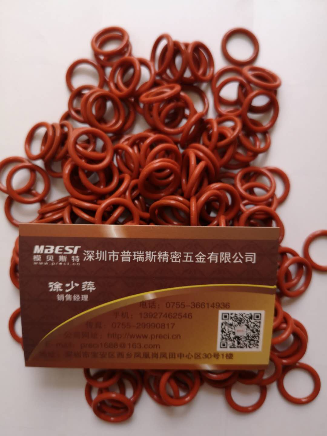 Mold seal ring Z98 O-ring red high temperature resistant