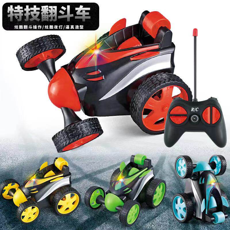 Wireless remote control dumper stunt rollover car off-road vehicle charging remote control car children boy toy racing car