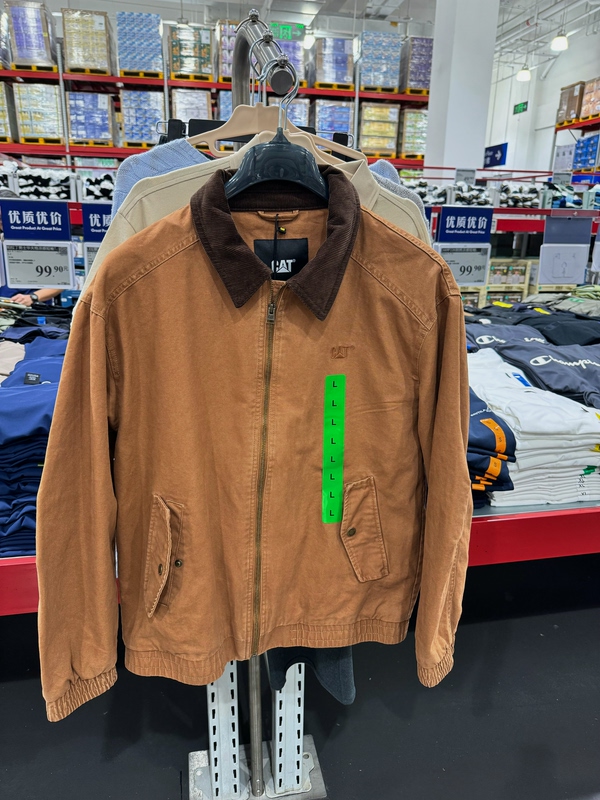 Sam's Hot-Selling Cat Men's Small Lapel Pure Cotton Jacket in Two Colors