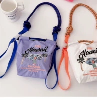 Японская маленькая портативная сумка для принцессы, шоппер, с вышивкой