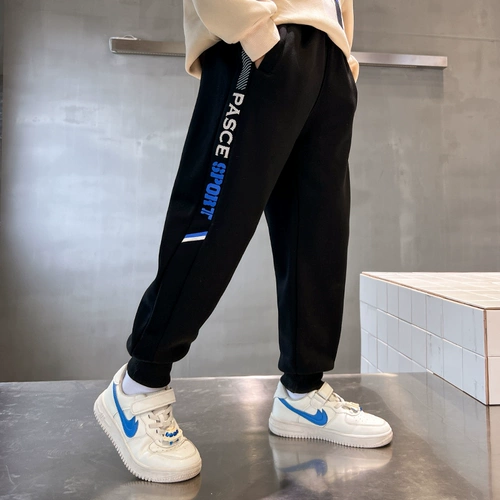 Осенние детские весенние штаны для мальчиков, подходит для подростков