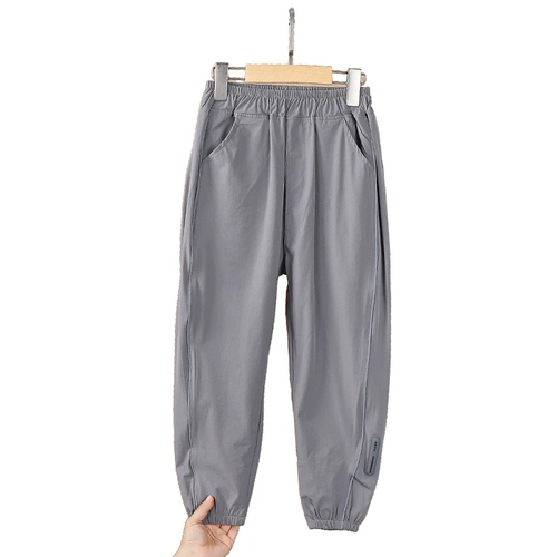 Осенняя летняя одежда, осенние весенние спортивные штаны для мальчиков, подходит для подростков