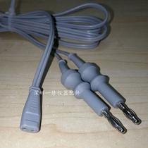 Laparoscopic coagulation hook Electrocoagulation forceps connecting line gastroscope endoscope accessories Bipolar electric knife forceps wire silicone