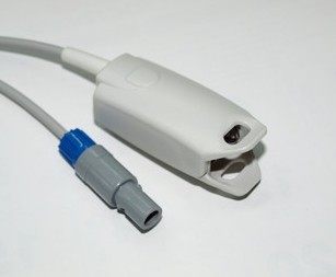 Beijing Hongrunda EM-6 ECG monitor accessories finger pulse oxygen connection line oxygen saturation clip finger clip single sink five needles