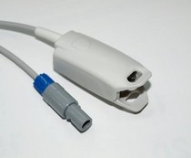 Beijing HongRunda EM-6 Cardiogram Monitor Accessories Finger pulse oxygen connecting line Oxygen clamping finger clamping single groove five-pin