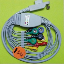 Beijing century Jinke holter ECG recording box Dynamic ECG machine lead line ten-guide eleven-hole buckle type