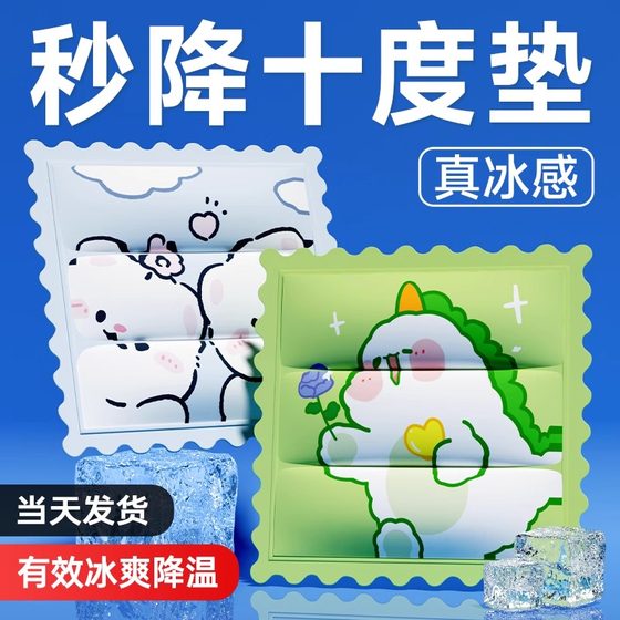 冰垫降温坐垫凉垫凝胶免注水沙发降温坐垫办公室椅垫单人夏季水垫