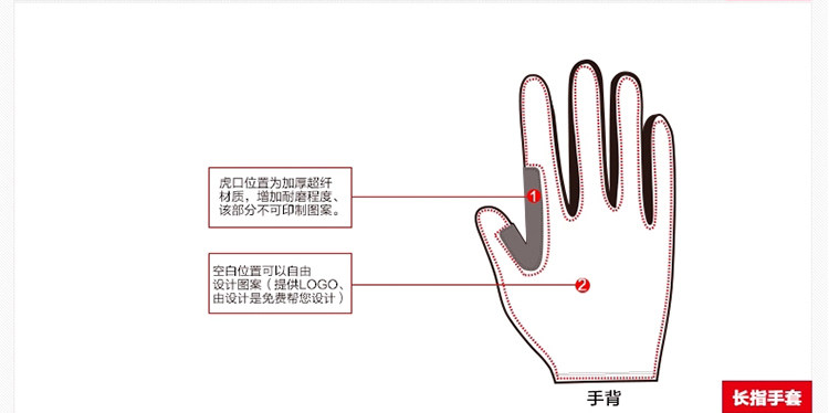 Gants de cyclisme mixte FORIDER - Ref 2244012 Image 11