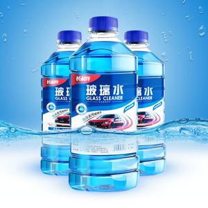 长相伴汽车玻璃水四季通用去虫胶油膜防冻