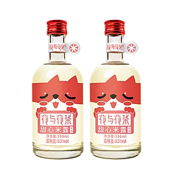 【买一送一】甜酒酿醪糟糯米酒330ml*2