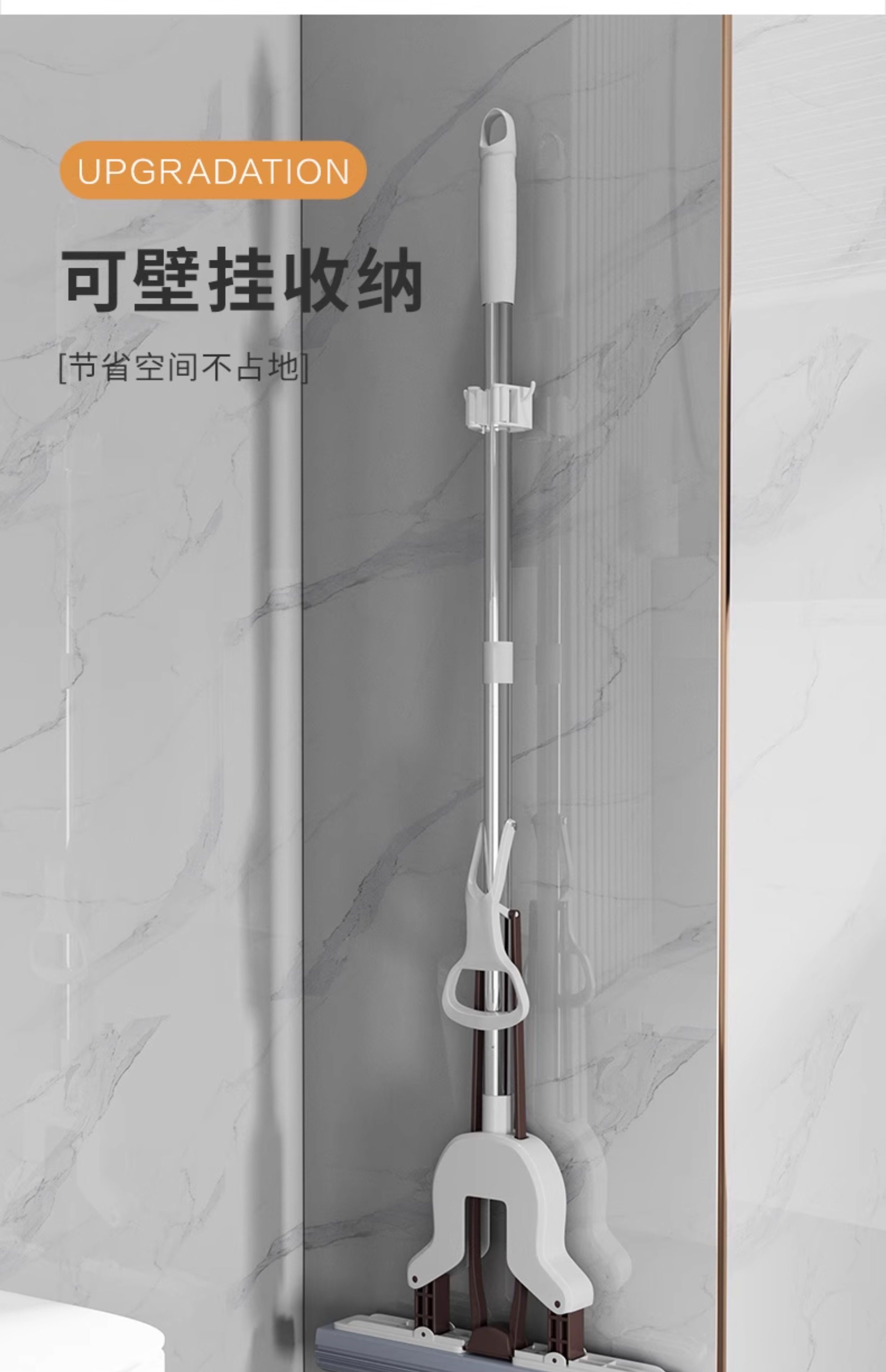 百家好世 胶棉挤水拖把 天猫优惠券折后￥12.9包邮（￥22.9-10）