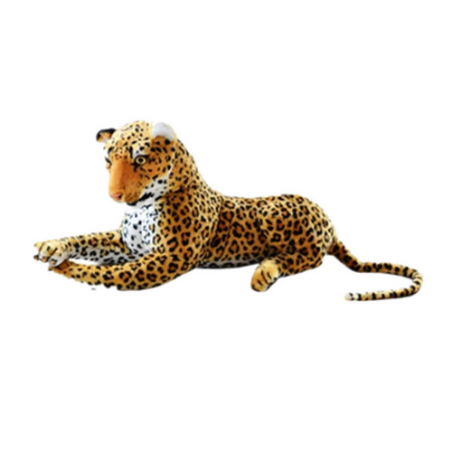 Модель животного, плюшевая игрушка, детская тряпичная кукла, леопард, подарок на день рождения