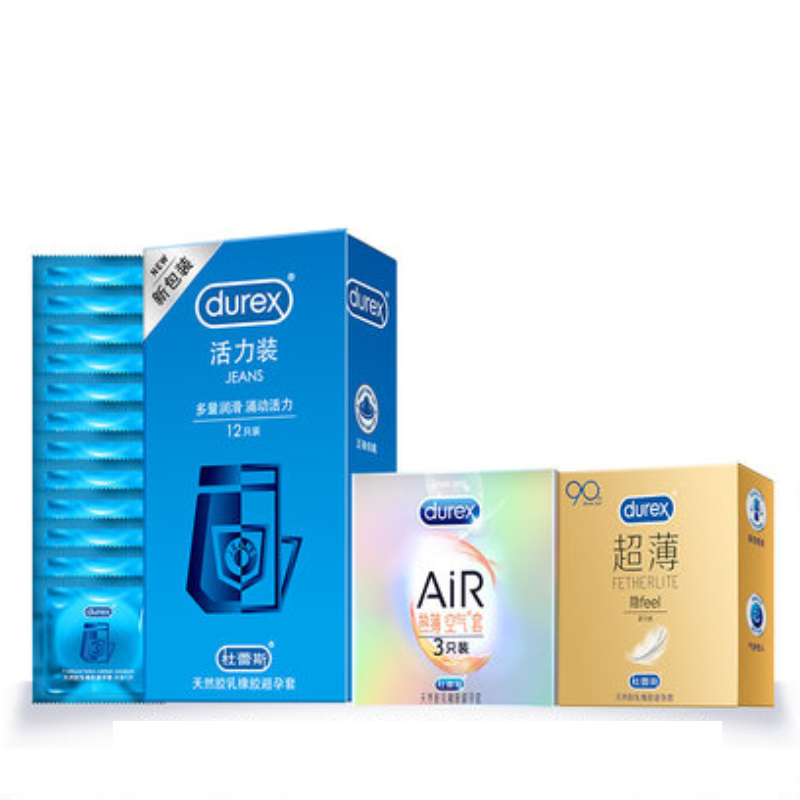 【杜蕾斯】持久装超薄避孕套情趣安全套
