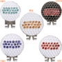 [Double 12 pre] golf rhinestone hat clip phụ kiện phụ kiện đánh dấu vị trí bóng nam và nữ vớ tay chống nắng