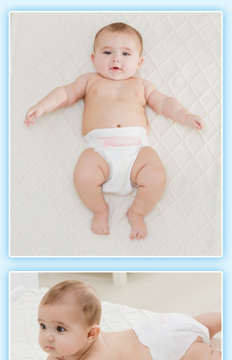 Tã Nuby Platinum 臻 Tã lụa mềm L54 siêu mỏng thoáng khí cho bé - Tã / quần Lala / tã giấy bỉm tốt cho bé