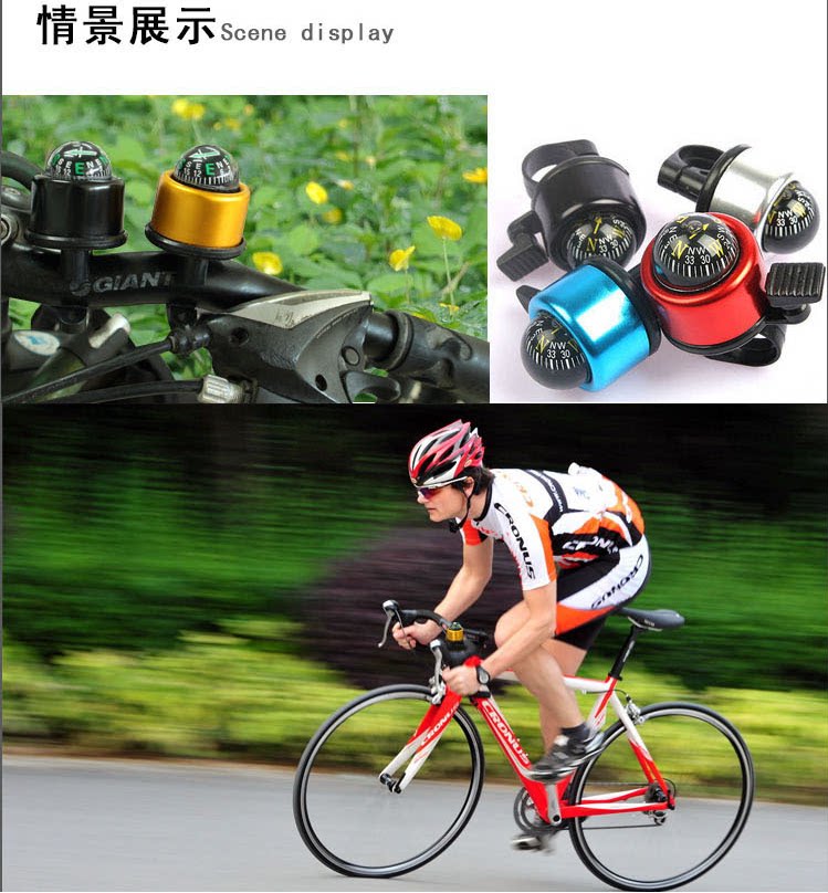 Avertisseur de vélo bell Compass - Ref 1456177 Image 13