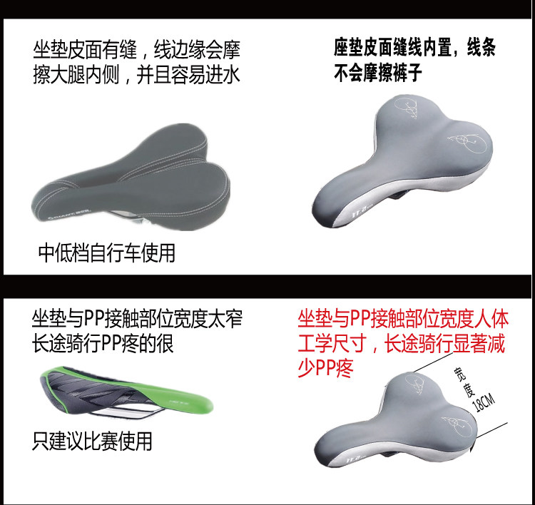 Selle de vélo Mountain Bike ZTT5.11 - Ref 2346419 Image 10