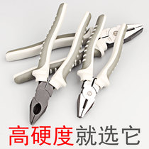 Fukuoka tools vise wire pliers Household hand pliers cut wire 8 inch industrial grade hand disconnection electrical pliers