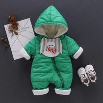 Cotton clothing Baby climbing clothing one-piece