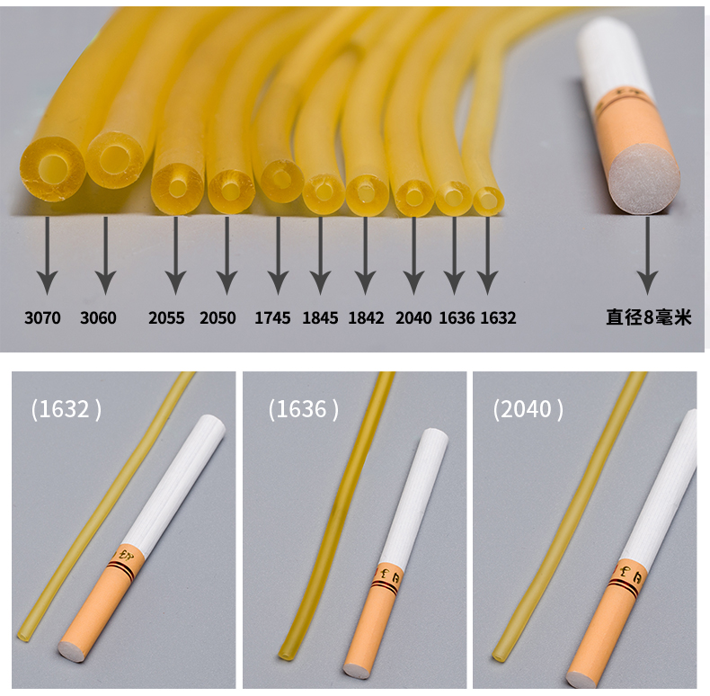 仕凯防冻高弹力弹弓皮筋