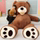 Подлинная кукла costco giant American Big Bear Super Extra Large Doll Спальная подушка большого размера Teddy bear Doll Кукла mini 3