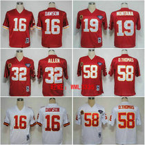 Kansas City Chiefs Allen Jerseys Kansas City Chiefs Retro Rugby clothes