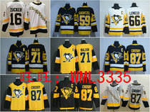 Pittsburgh Penguins penguin ice hockey clothes Malkin Lemieux Crossby Jersey
