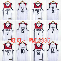 2021 USA Team USA Mens Basketball Jersey Dream Team 7 Durant 6 Lillard Tatum Laven Bill