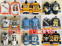 Pittsburgh Penguins Penguins ice hockey clothes Malkin Lemieux Crosby Jerseys