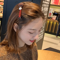Net red hairclip female Korean 2020 side clip girl top clip 2021 new hair card banghai clip clip clip headwear