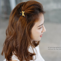 Korean headdress simple Net red ins bow grab clip banghai clip small hairclip adult grab clip top clip hair grab
