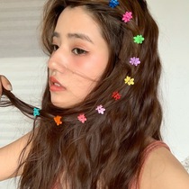 South Korea red xuan ya simple gripper ding jia clip headdress hairclip pack color edge clamp fa zhua