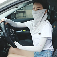 Маска, защитный рукав, нарукавники, шелковый комплект, 1 шт